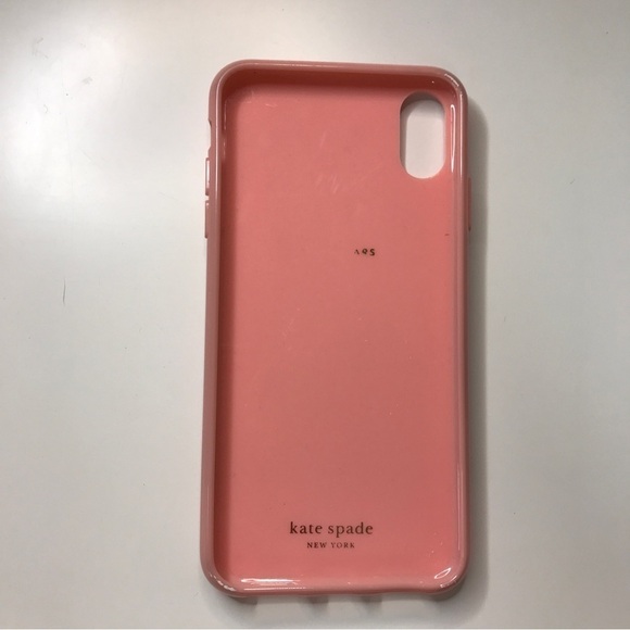 3/$15 Kate spade New York iPhone X/ iPhone XS flamingo print pink case - Picture 6 of 6
